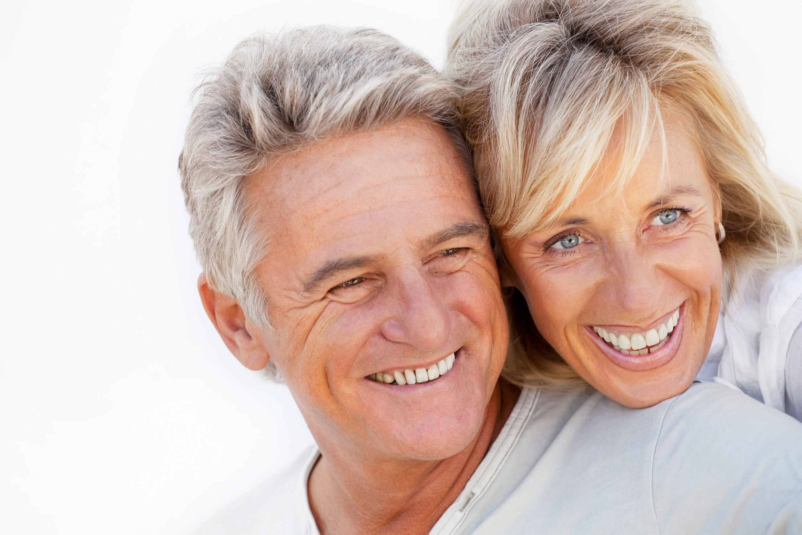 Portrait of a happy romantic couple.